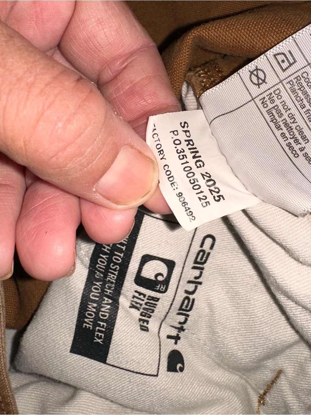 Carhartt Men's Brown Workwear Cargo Shorts - Picture 6 of 6